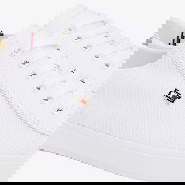  Tommy Hilfiger Vulc Lace Up Kadın Beyaz Sneaker