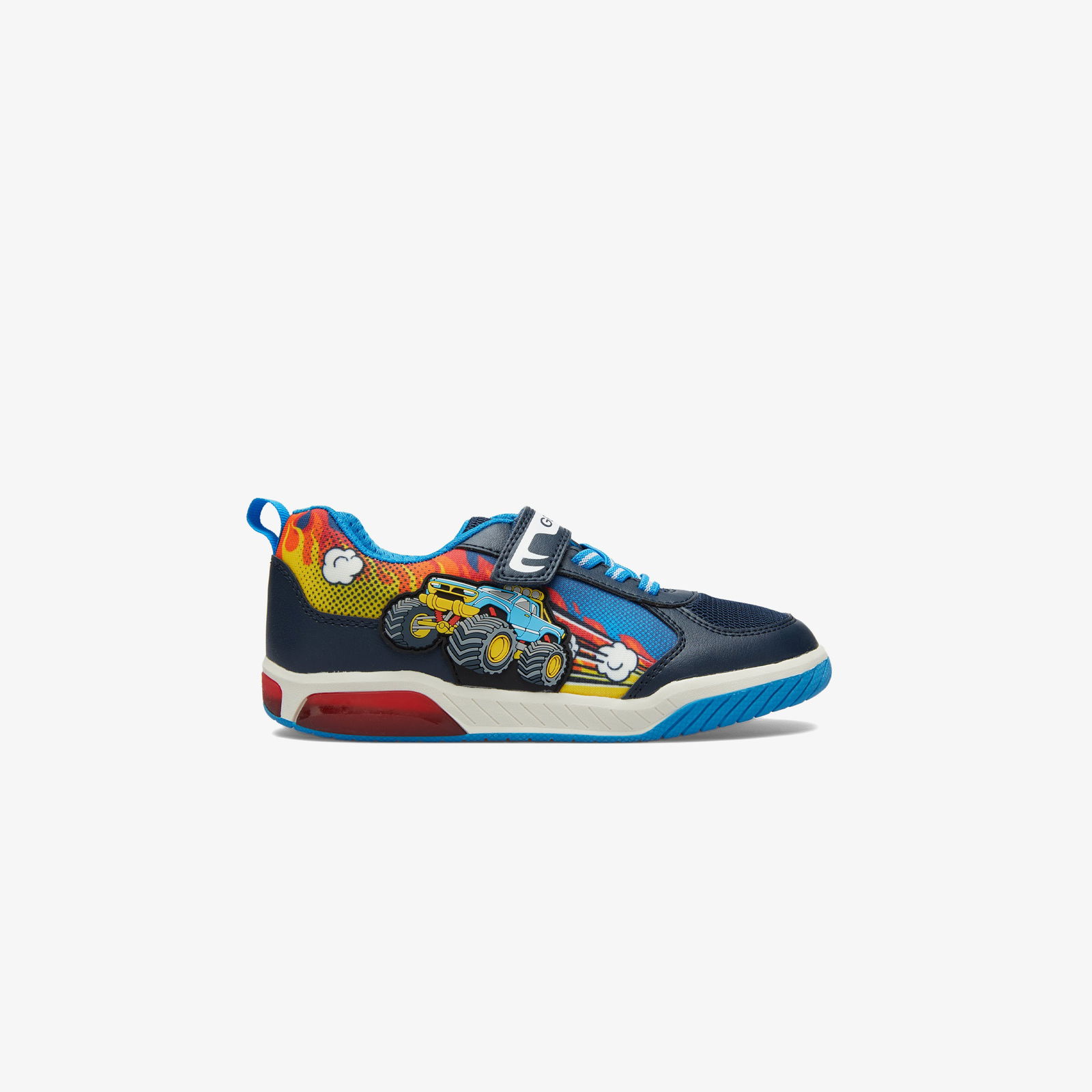 Geox Inek Monstruck Çocuk Lacivert Sneaker