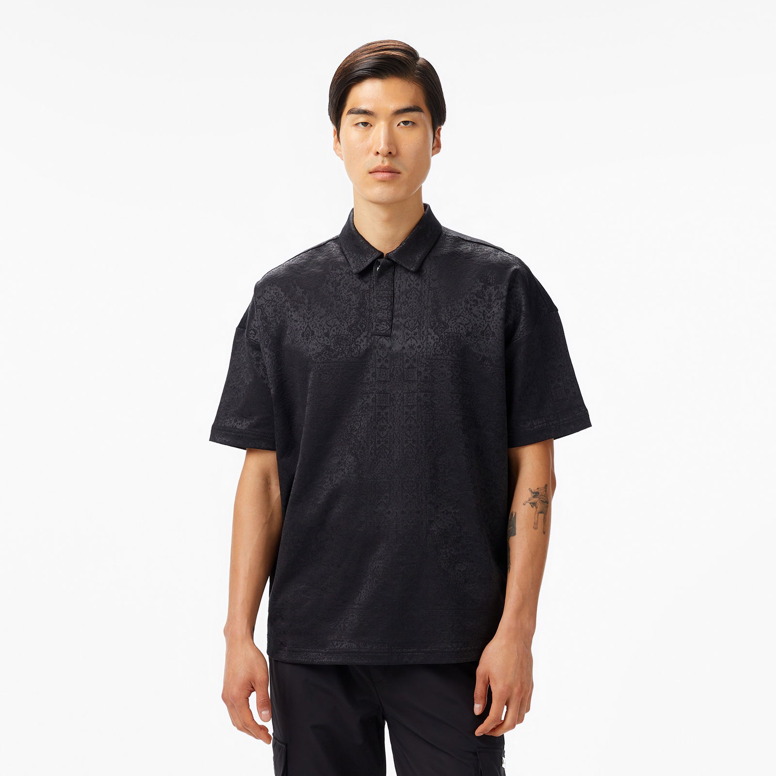 Les Benjamins 401 Erkek Siyah Polo