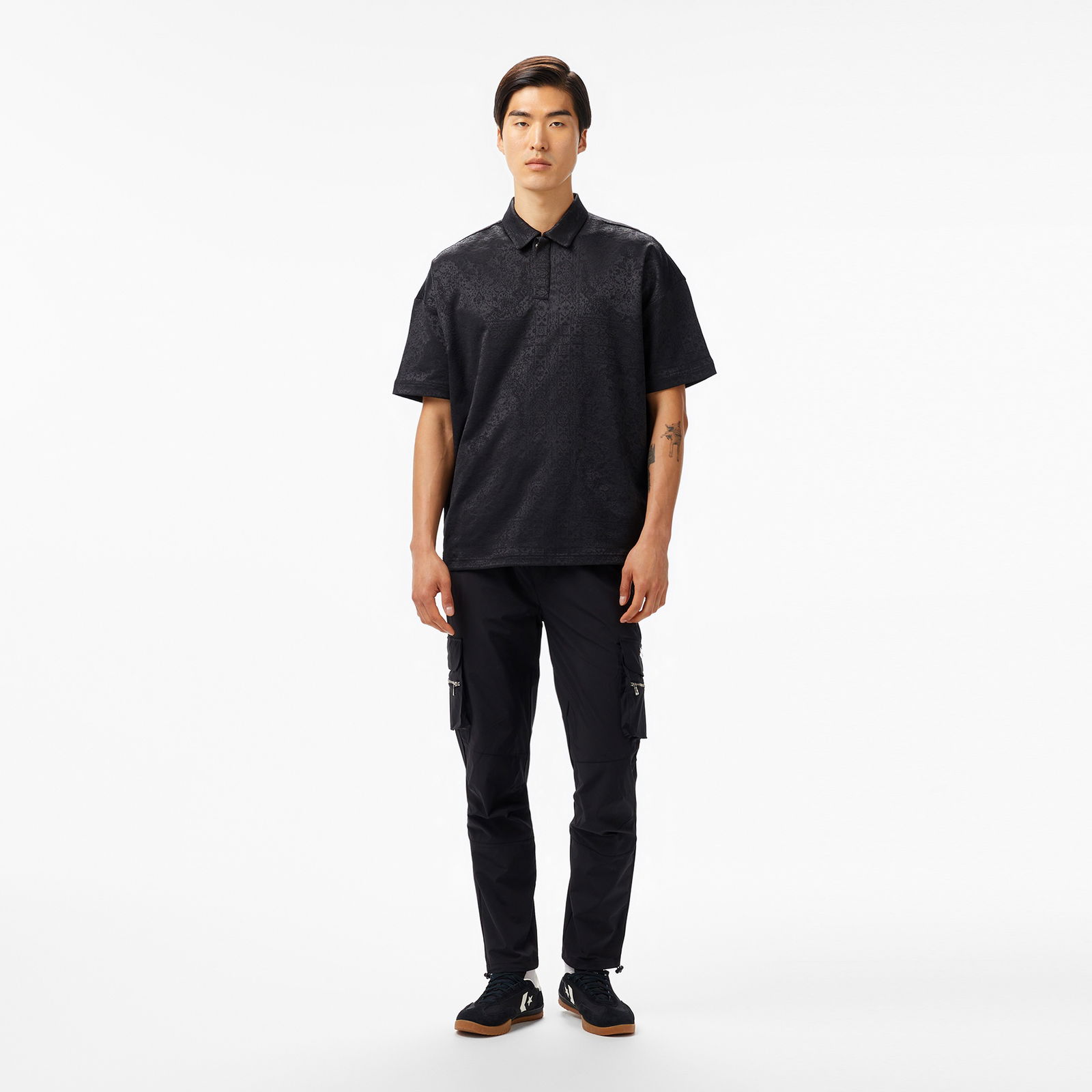 Les Benjamins 401 Erkek Siyah Polo