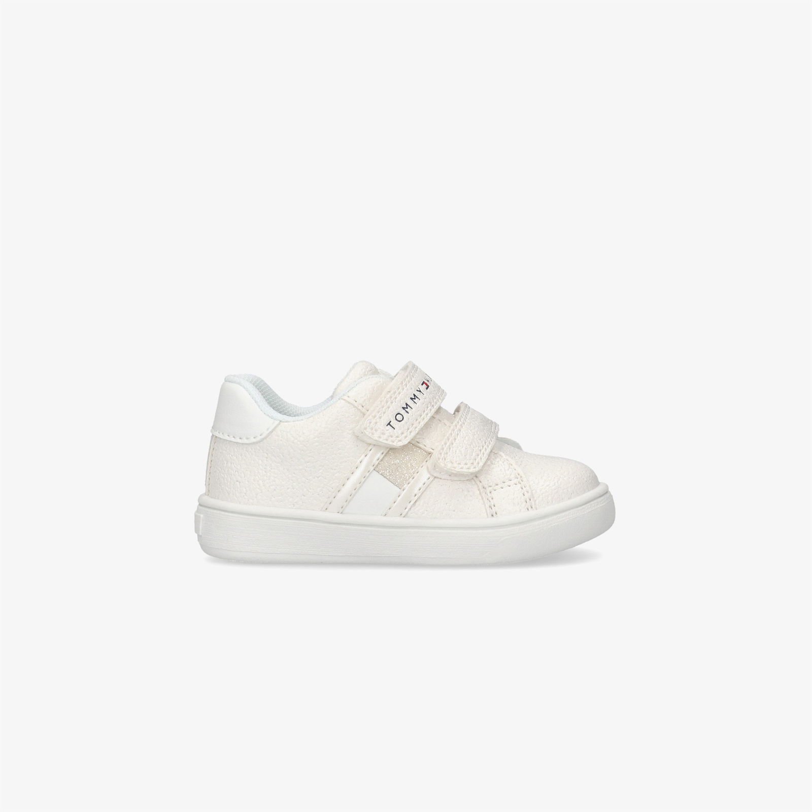 Tommy Hilfiger Flag Velcro Çocuk Bej Spor Ayakkabı