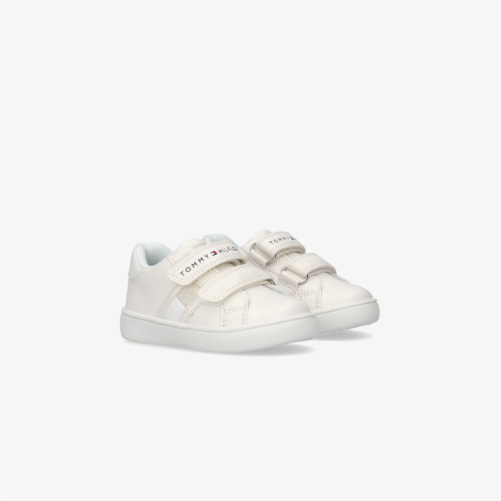 Tommy Hilfiger Flag Velcro Çocuk Bej Spor Ayakkabı