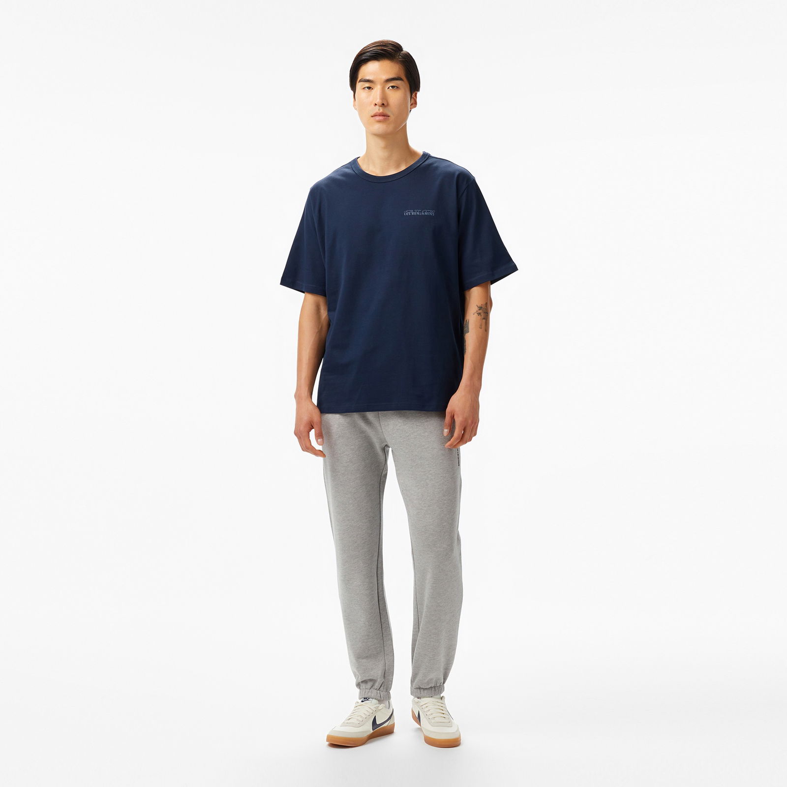 Les Benjamins 413 East Now Erkek Lacivert T-Shirt