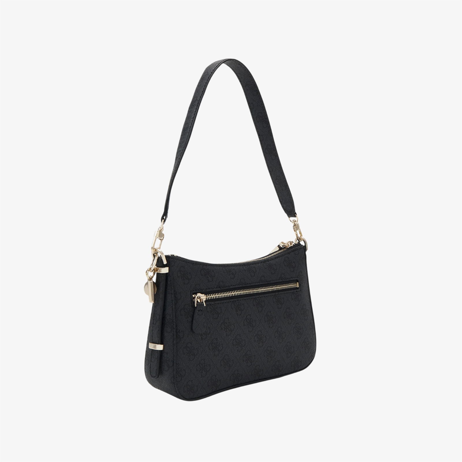Guess Erica 2Mpt Zip Kadın Antrasit Omuz Çantası