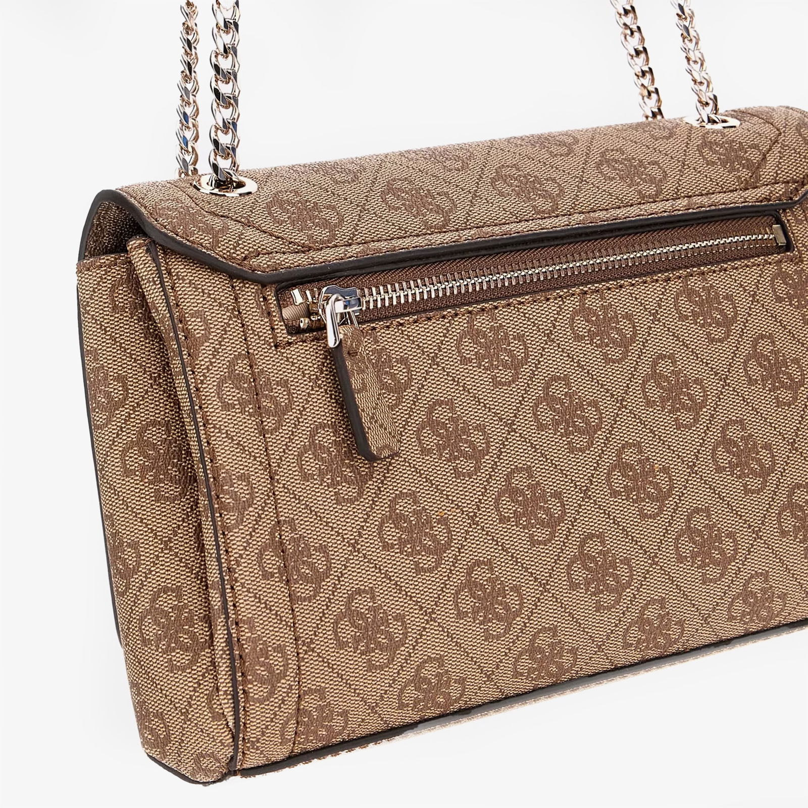 Guess Eco Erica 2 Comp Sat  Kadın Kahverengi El Çantası