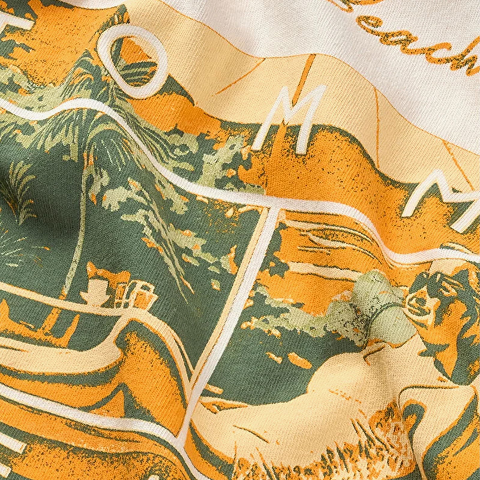 Tommy Jeans Rlx Beach Club Graphic Erkek Beyaz T-Shirt