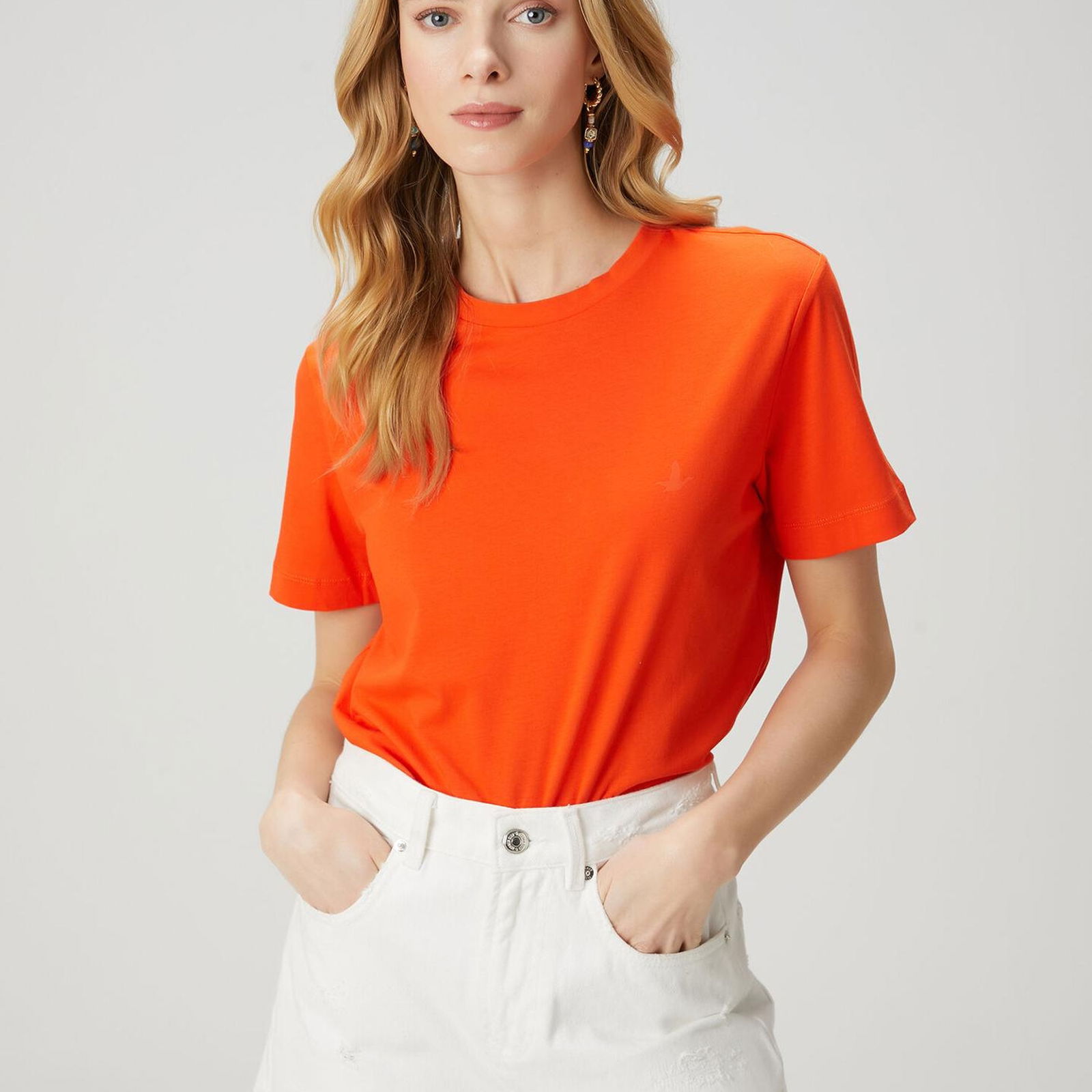 Beymen Club Kadin Mercan T-shirt
