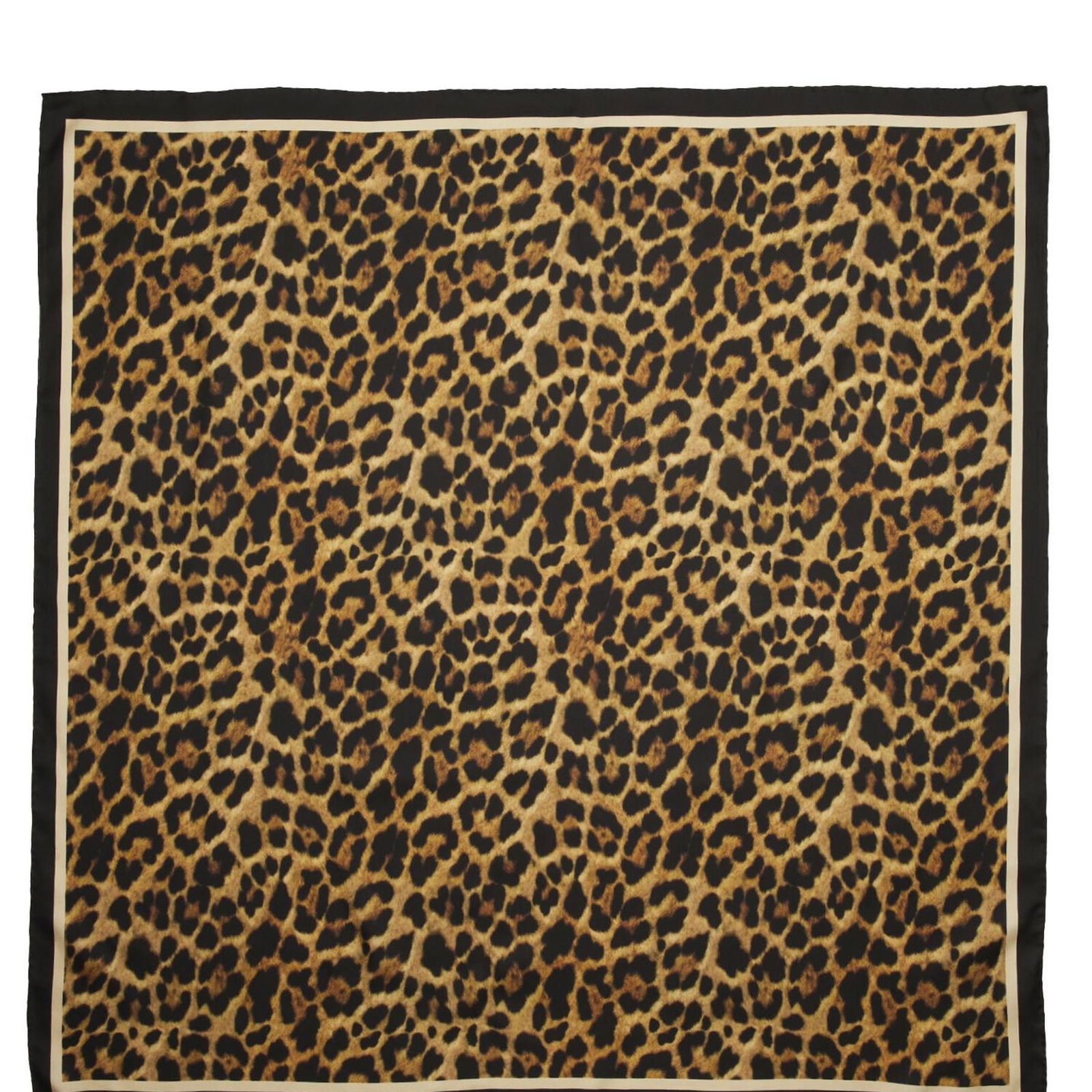 Beymen Club Kadin Leopar Desenli 90x90 cm İpek Eşarp