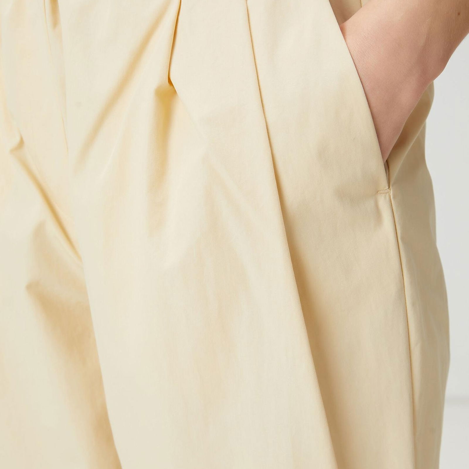 Beymen Club Kadin Krem Pileli Poplin Pantolon