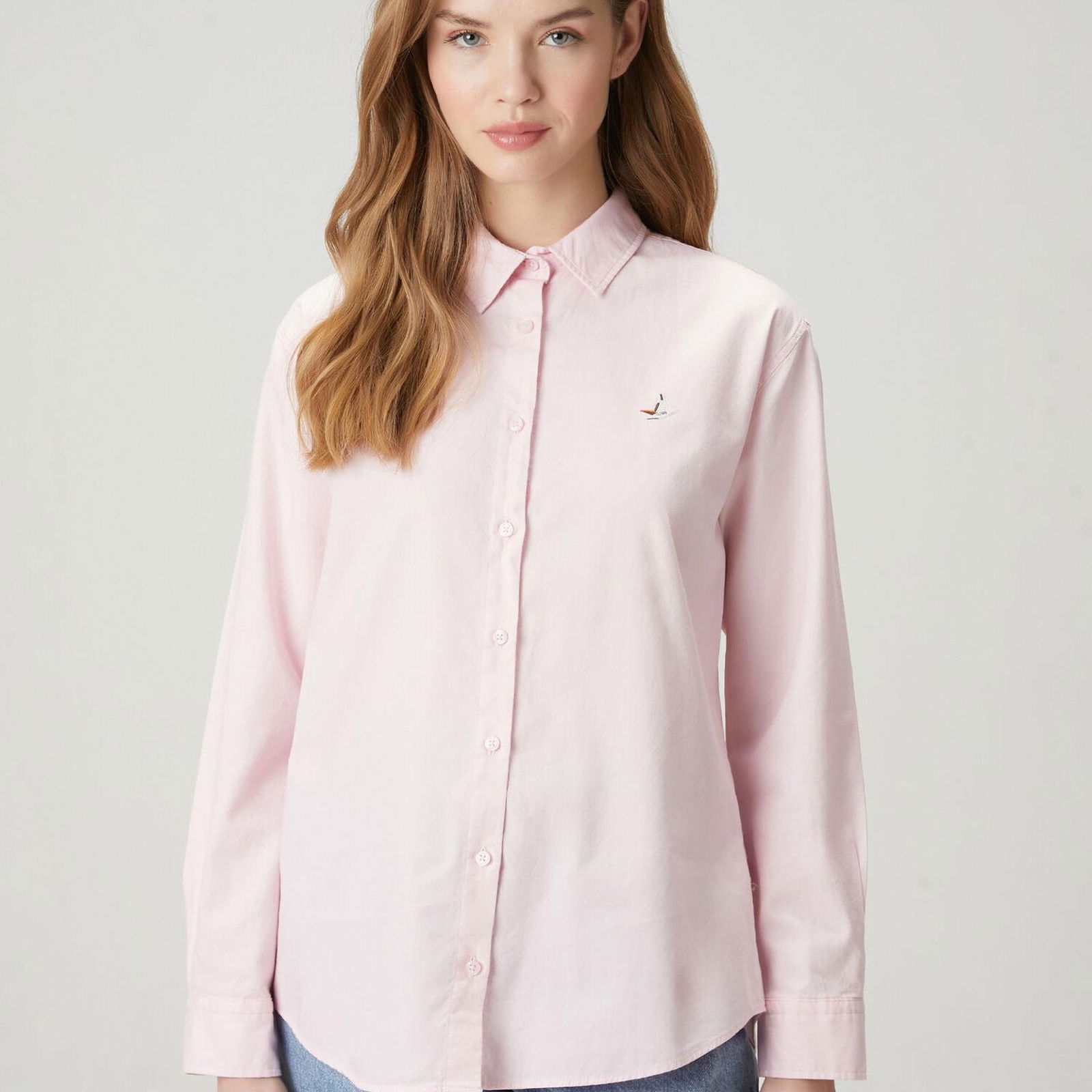 Beymen Club Kadın Açık Pembe Oxford Gömlek
