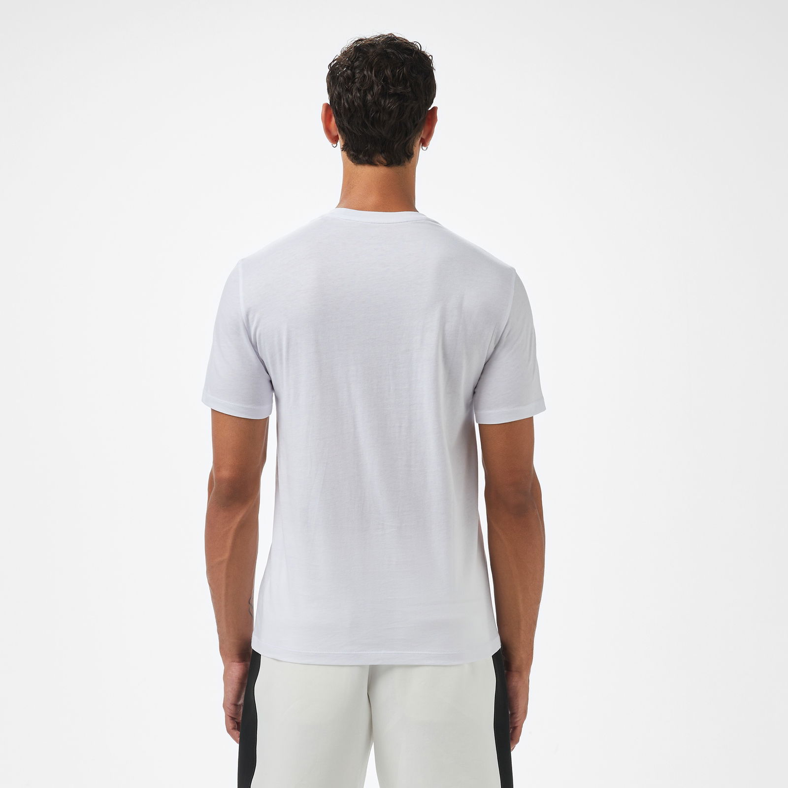 Armani Exchange Erkek Beyaz Bisiklet Yaka T-Shirt