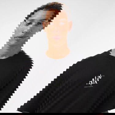  Armani Exchange Erkek Siyah Bisiklet Yaka T-Shirt