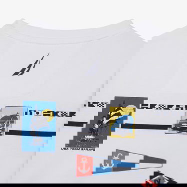  Nautica Erkek Çocuk Beyaz Regular Fit Baskılı T-Shirt
