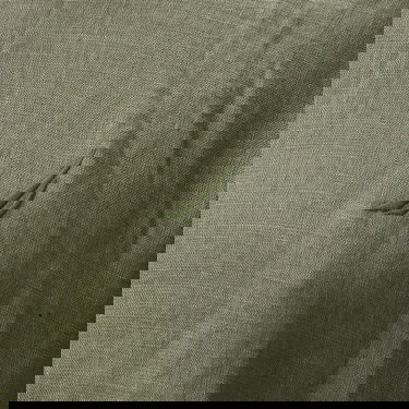  Nautica Erkek Yeşil Classic Fit Keten Gömlek