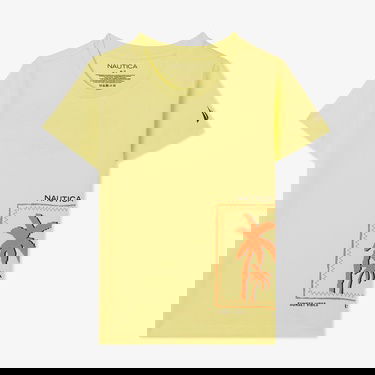  Nautica Erkek Çocuk Sarı Regular Fit Baskılı T-Shirt