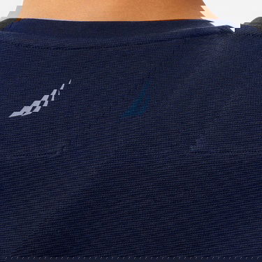  Nautica Erkek Lacivert Regular Fit Baskılı T-Shirt