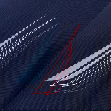  Nautica Erkek Lacivert Regular Fit Baskılı T-Shirt