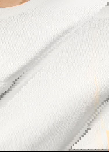  Beymen Club Kadin Kırık Beyaz Kısa Kollu Triko