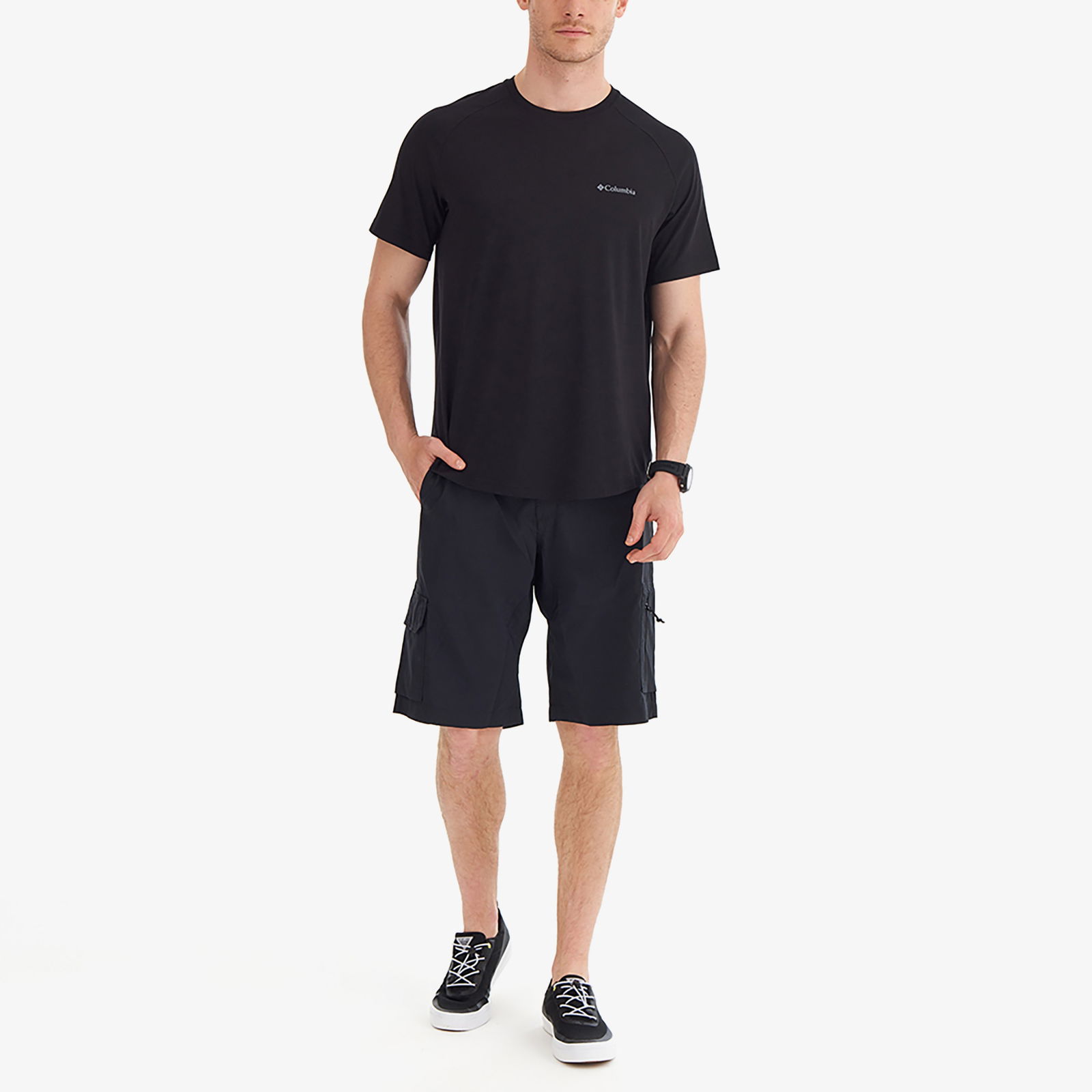 Columbia Csc Comfort Erkek Siyah T-Shirt