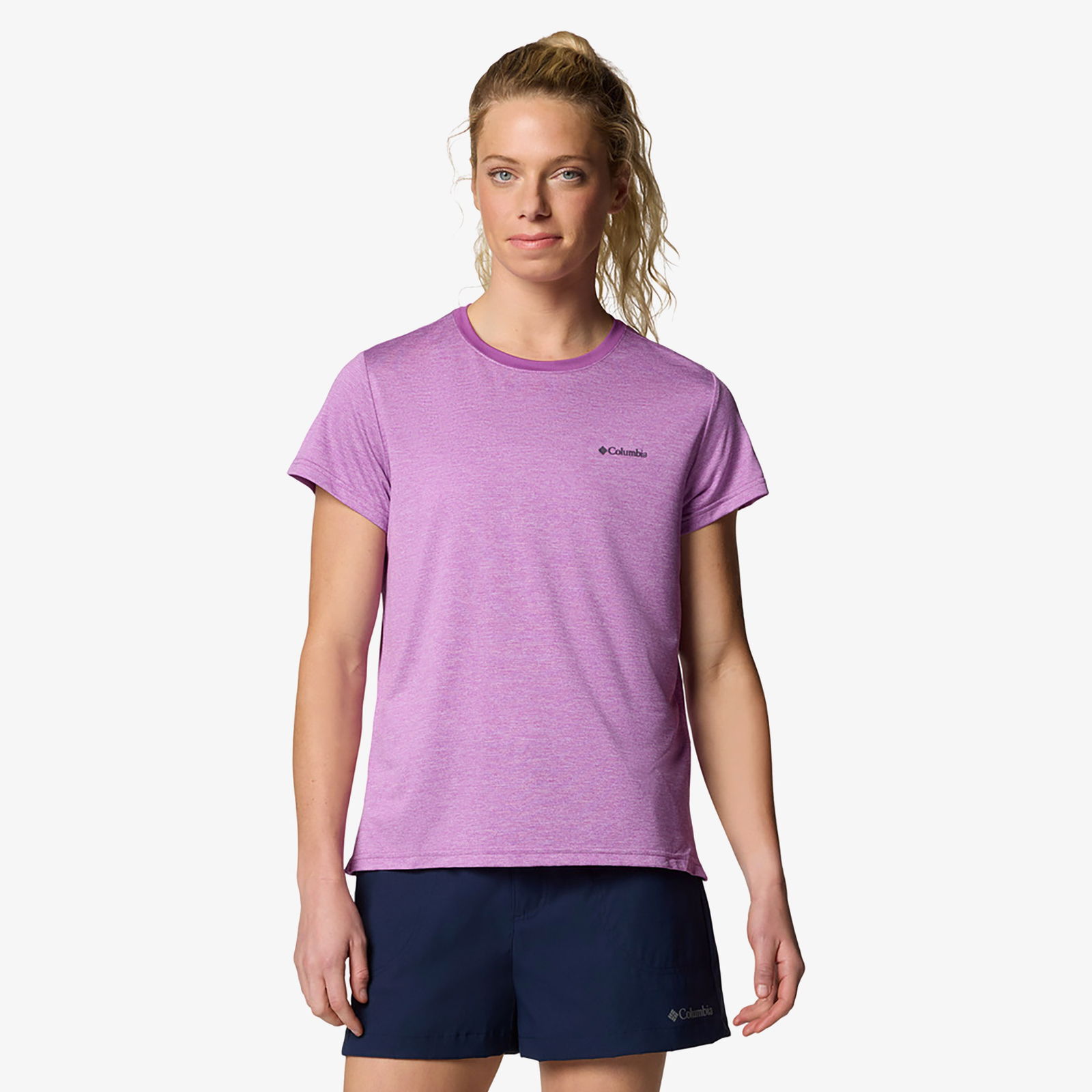 Columbia Bluevista Hill Kadın Mor T-Shirt