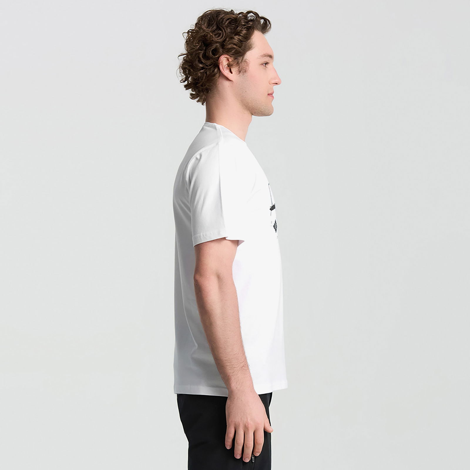 Columbia Csc M Brush With Nature Erkek Beyaz T-Shirt