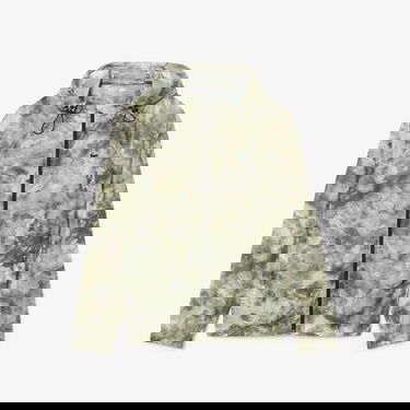  Lacoste Erkek Kapüşonlu Baskılı Yeşil Ceket