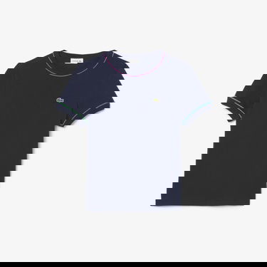  Lacoste Çocuk Bisiklet Yaka Lacivert T-Shirt