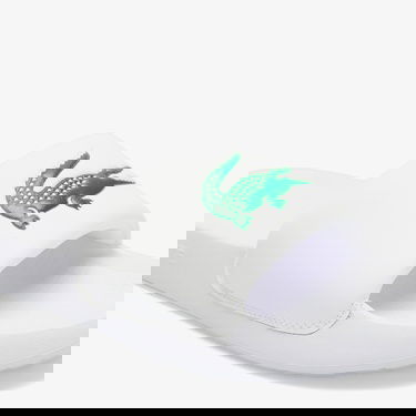  Lacoste Serve Slide Kadın Beyaz Terlik