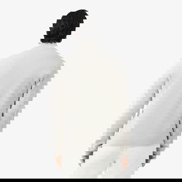  Lacoste Erkek Classic Fit Fermuarlı Yaka Gri Triko