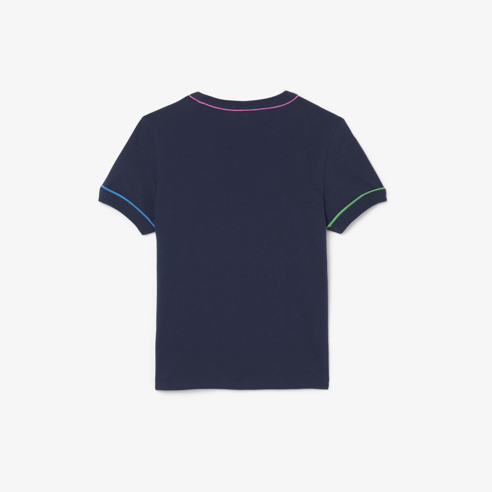 Lacoste Çocuk Bisiklet Yaka Lacivert T-Shirt