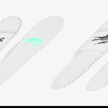  Lacoste Serve Slide 1.0 Erkek Beyaz Terlik