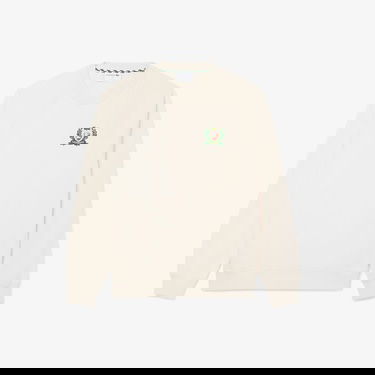  Lacoste Erkek Classic Fit Bisiklet Yaka Krem Sweatshirt