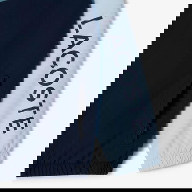  Lacoste Çocuk Kapüşonlu Renk Bloklu Lacivert Ceket