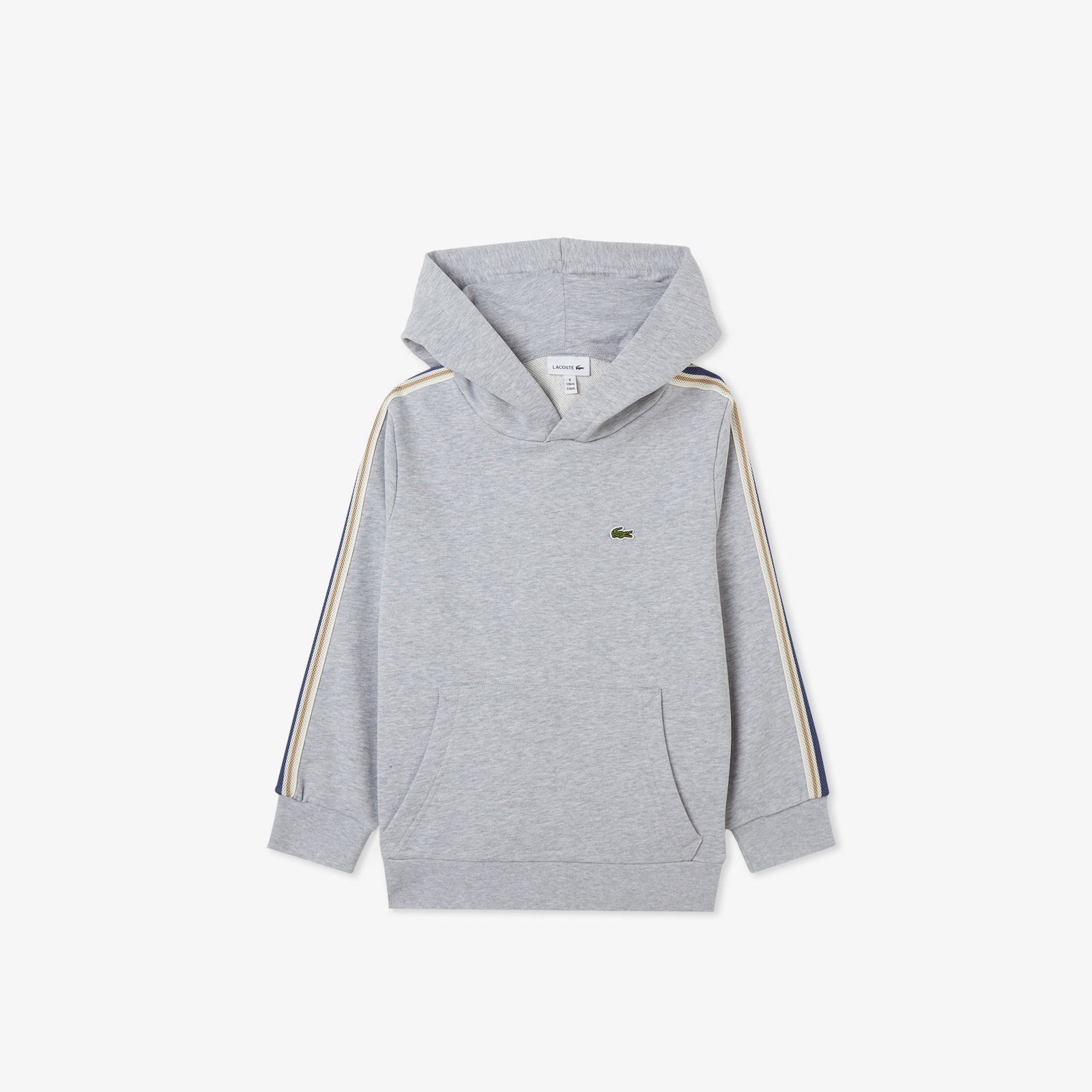 Lacoste Çocuk Bisiklet Yaka Gri Sweatshirt