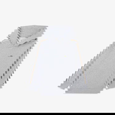  Lacoste Çocuk Bisiklet Yaka Gri Sweatshirt