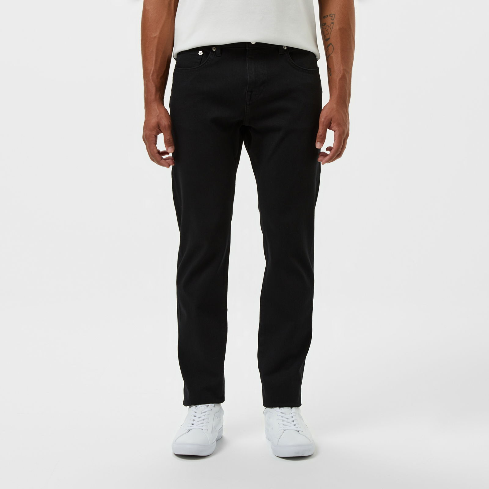 Lacoste Erkek Classic Fit Siyah Jean Pantolon