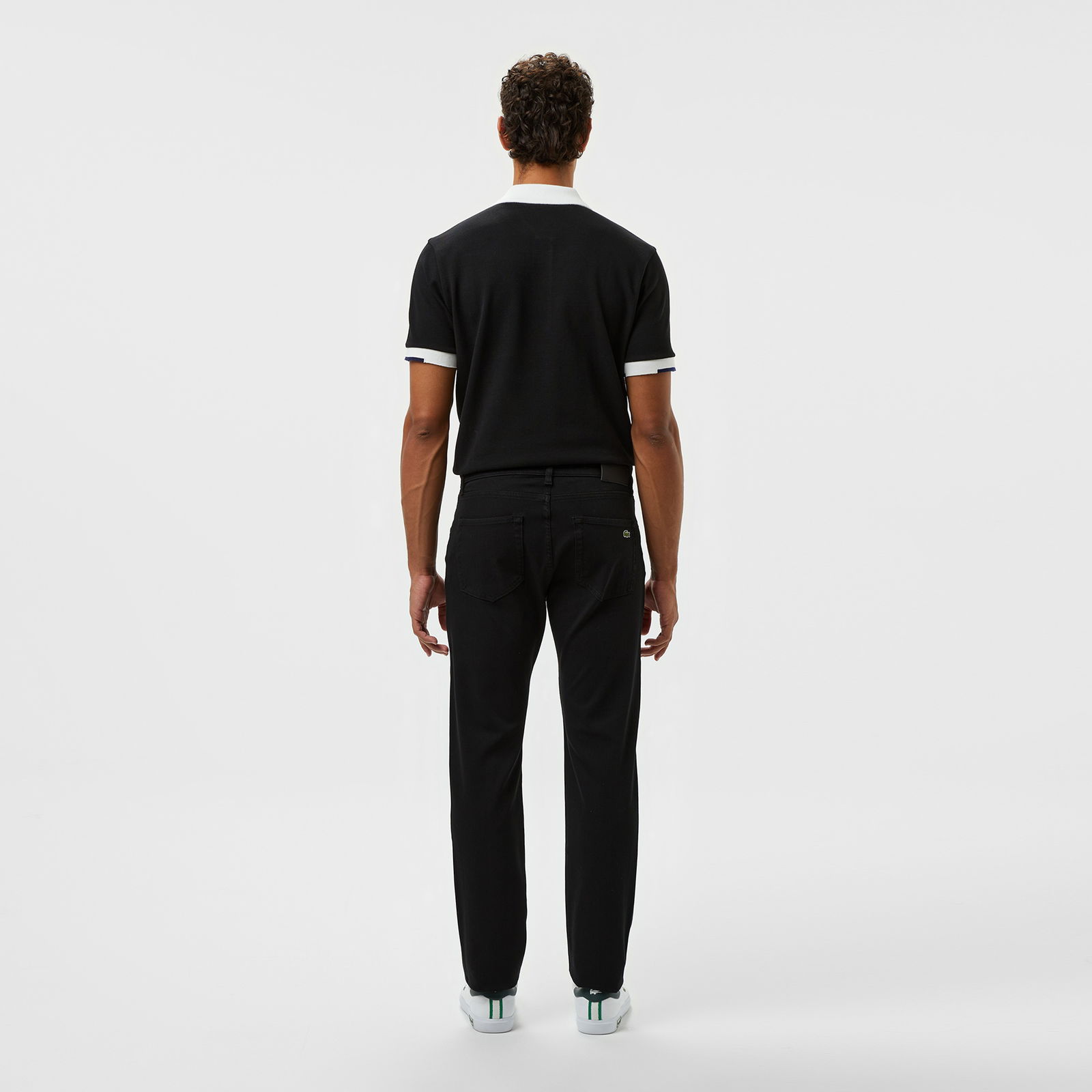 Lacoste Erkek Classic Fit Siyah Jean Pantolon