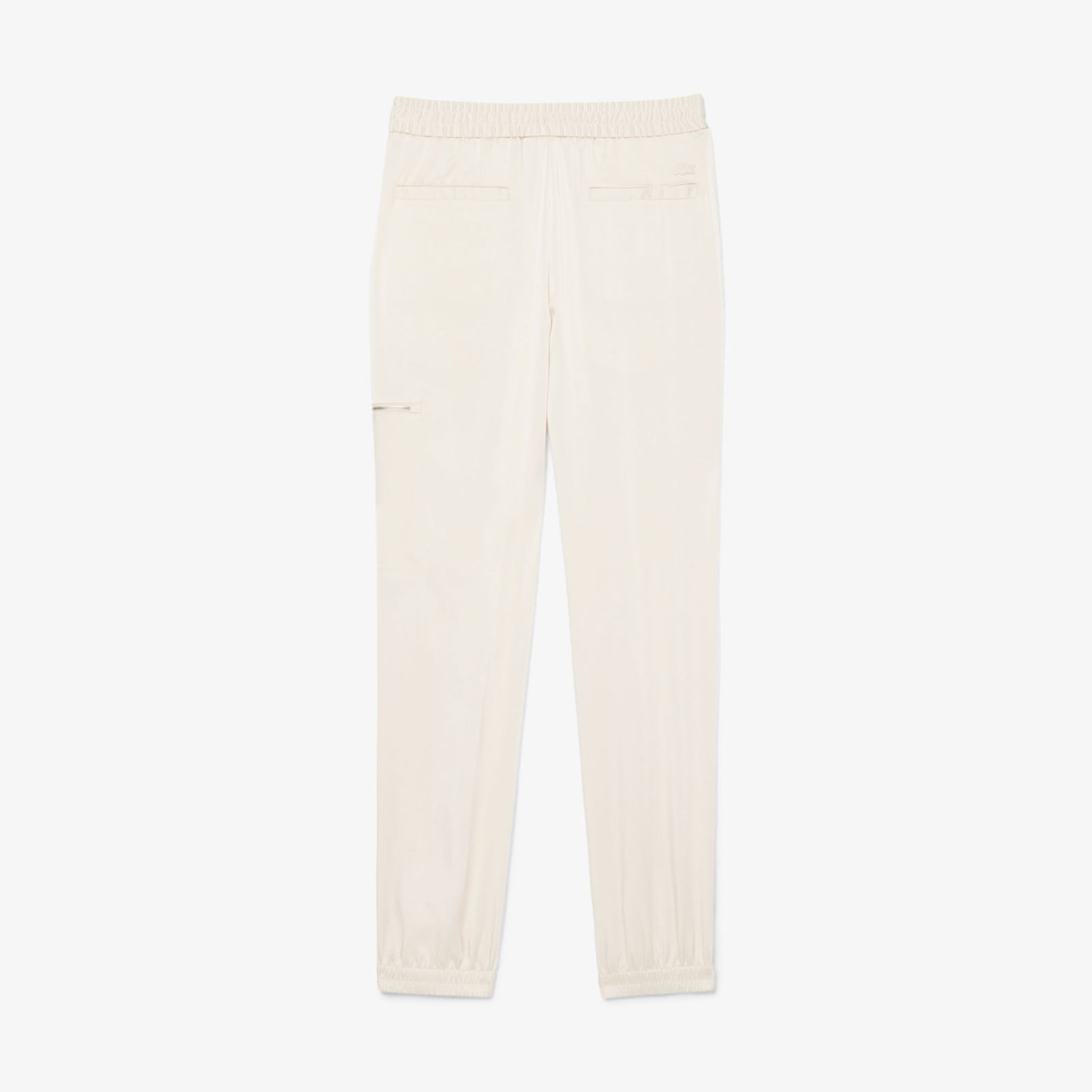 Lacoste Kadın Oversized Fit Krem Pantolon