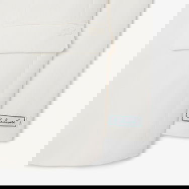  Lacoste Erkek Regular Fit Keten Beyaz Ceket