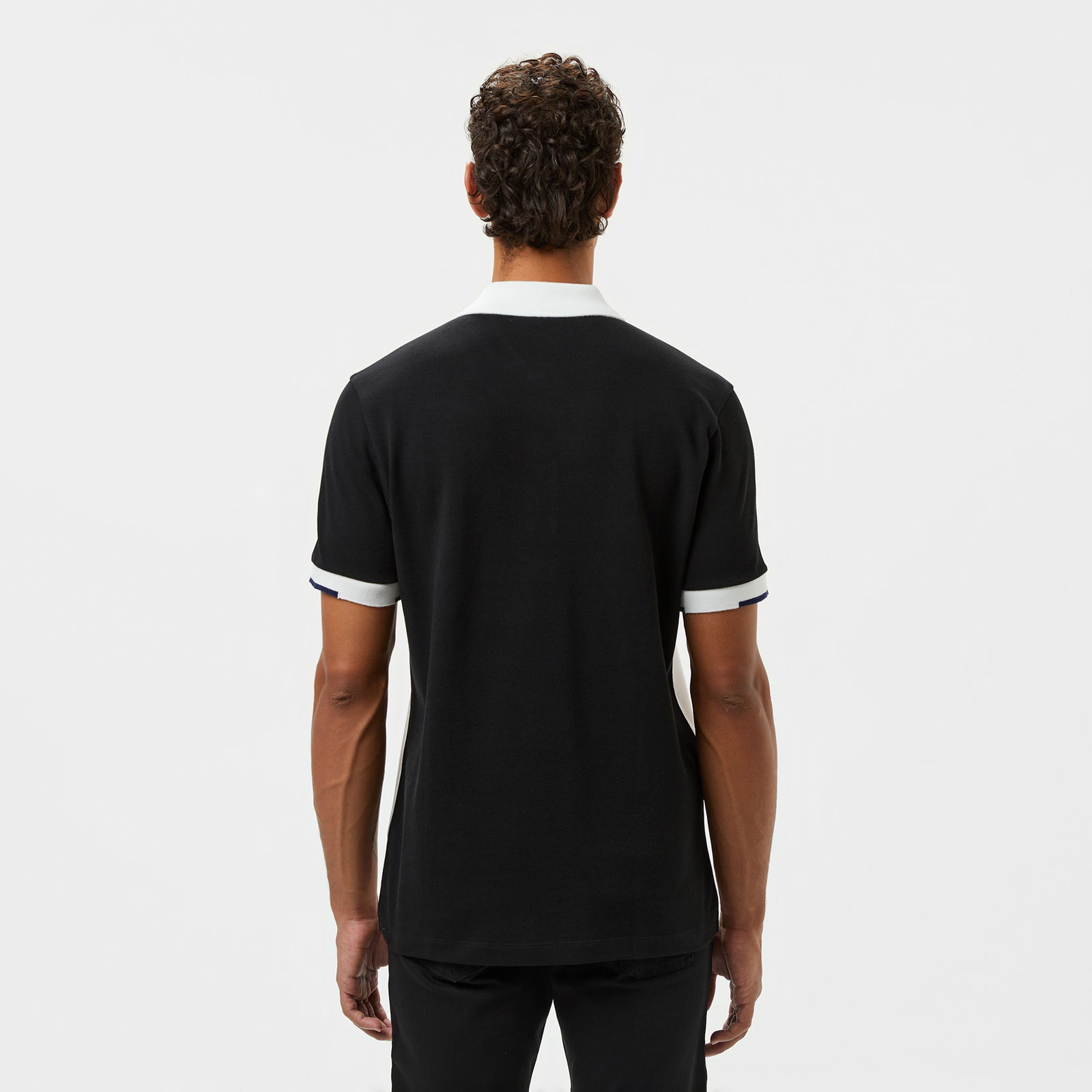 Lacoste Erkek Regular Fit Renk Bloklu Beyaz Polo