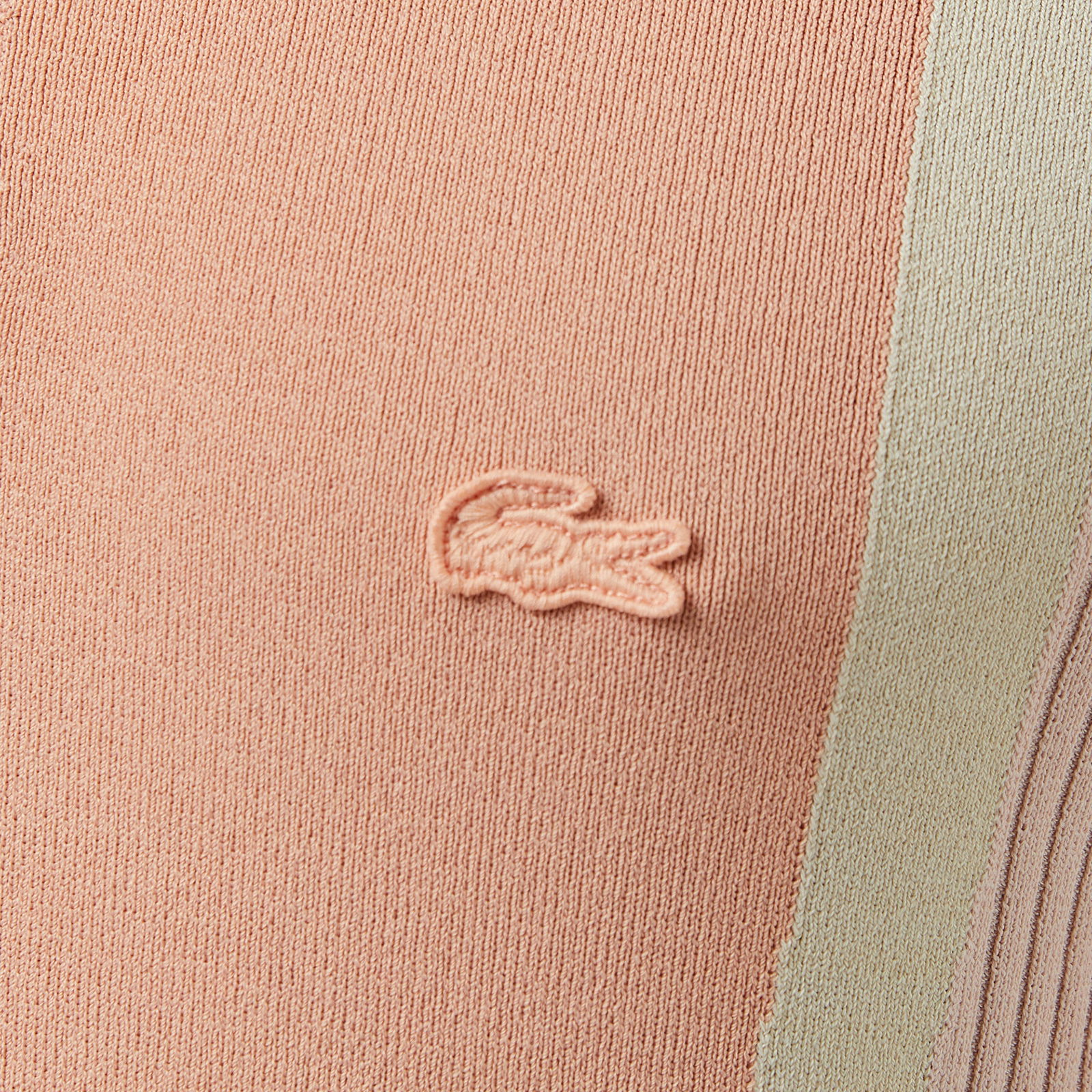 Lacoste Erkek Regular Fit Kısa Kollu Polo Yaka Renk Bloklu Pembe Triko