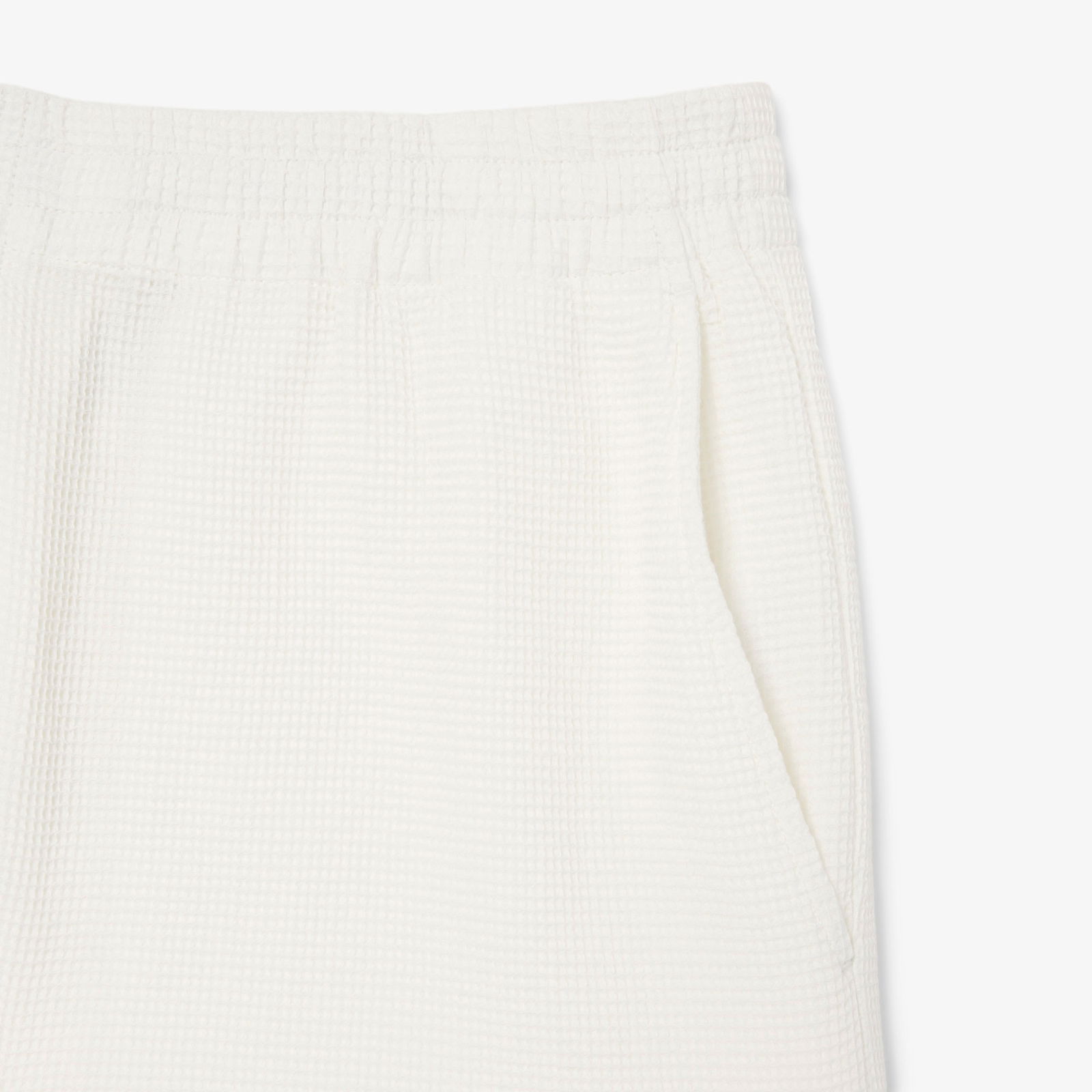 Lacoste Erkek Relaxed Fit Beyaz Şort