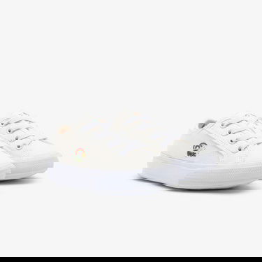  Lacoste Backcourt Çocuk Krem Sneaker