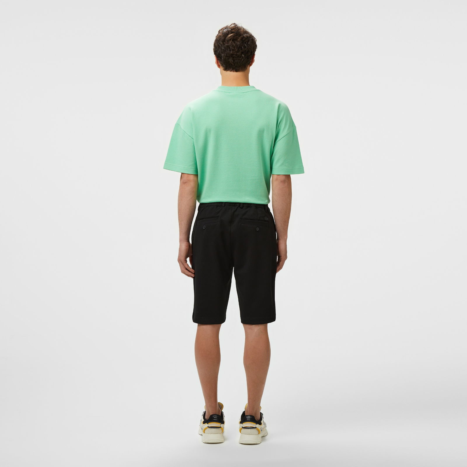 Lacoste Erkek Tapered Fit Siyah Bermuda Şort