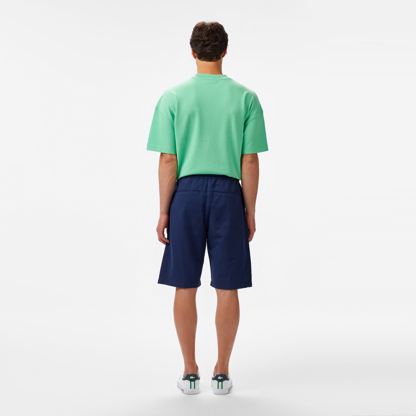 Lacoste Erkek Relaxed Fit Lacivert Bermuda Şort