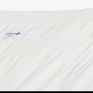  Lacoste Erkek Loose Fit Beyaz Eşofman Altı