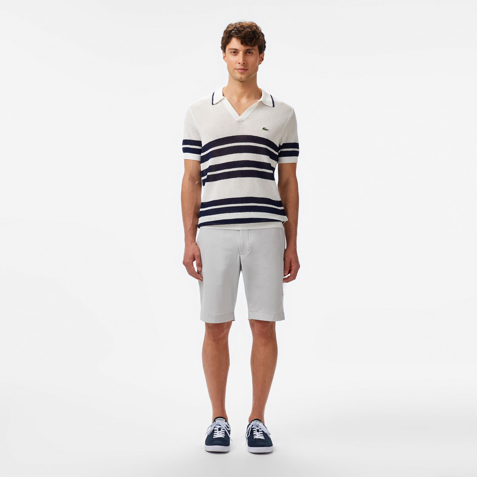 Lacoste Erkek Gri Bermuda Şort