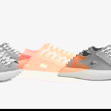  Lacoste Backcourt Kadın Turuncu Sneaker