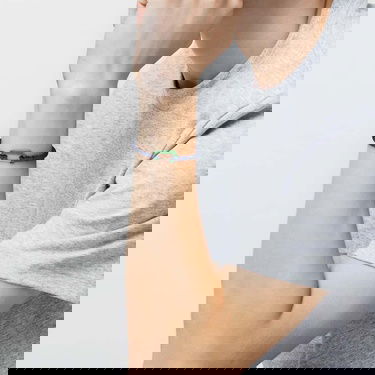  Lacoste LACJ2040503 Erkek Bileklik